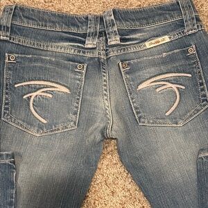 Frankie b Women's Blue Jeans